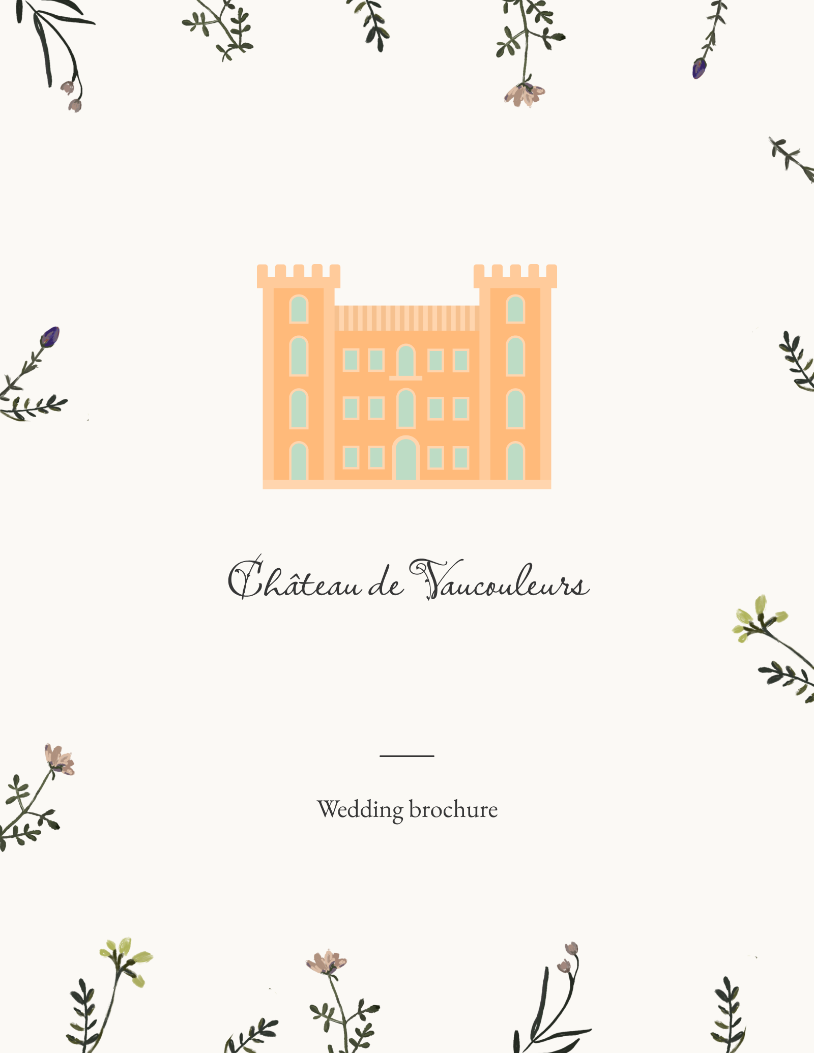 Couverture de la brochure du Château de Vaucouleurs